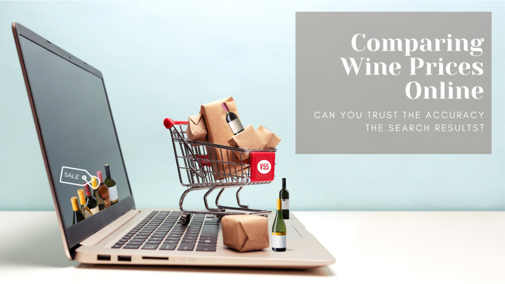 Vinum 55, wine pricing, online wine shopping, can you trust the accuracy, wine prices
