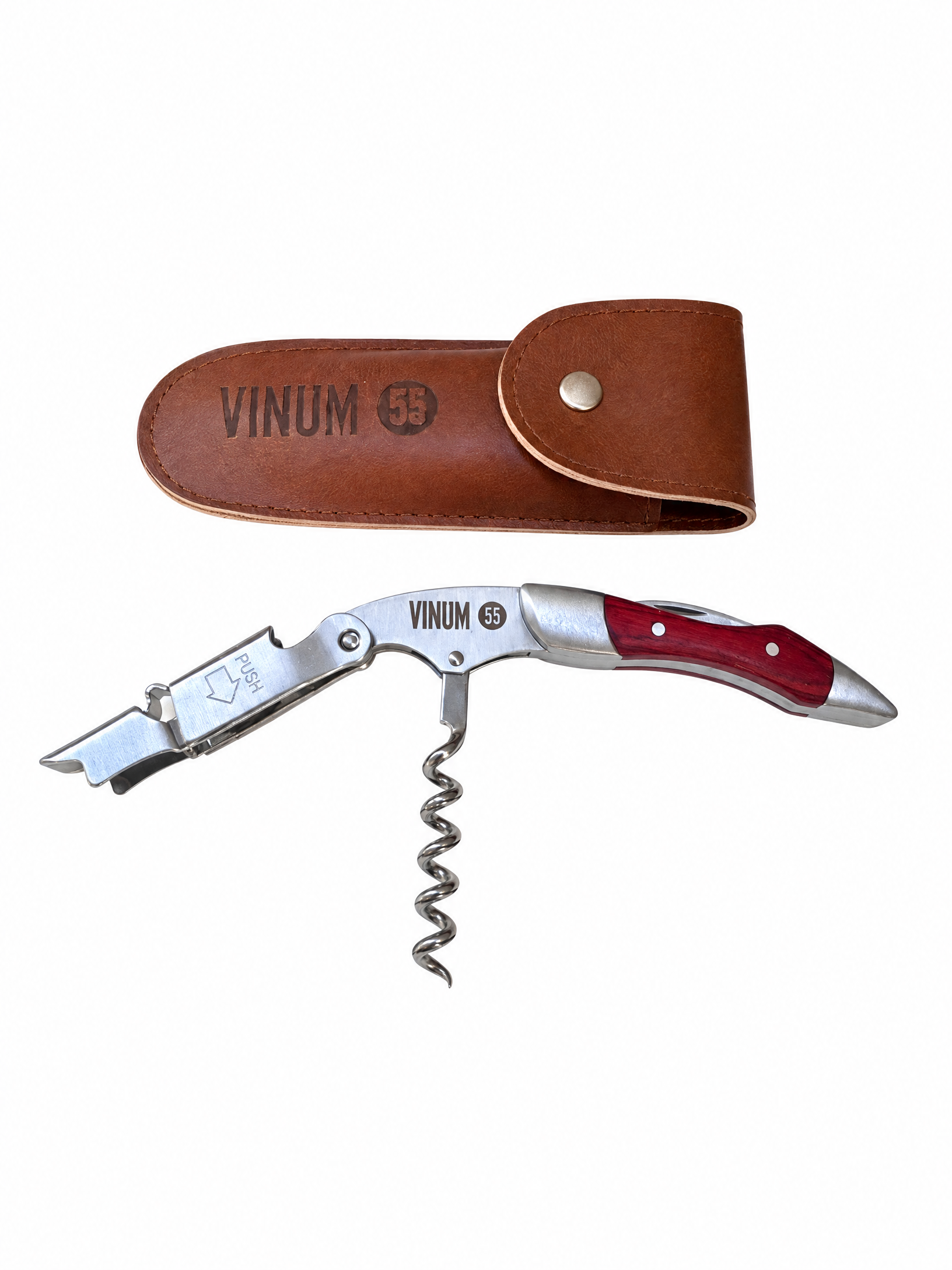 Coutale sommelier wine key with rosewood handle